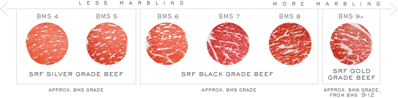 Japanese Beef Grading Chart